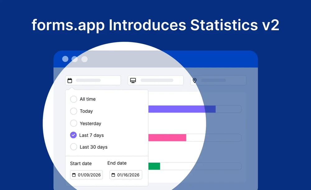Form statistics just got better! 📈