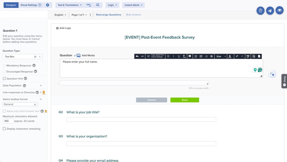 Workspace of Sogolytics