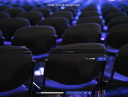 Konferenzbuchungsformularvorlage