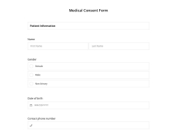 Medical Consent Form Template