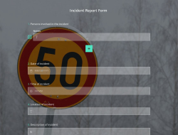 Incident Report Form Template