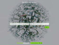 Newsletter Sign Up Form Template