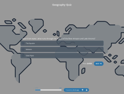 Geography Quiz Template
