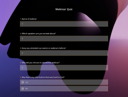 Quiz du Webinaire