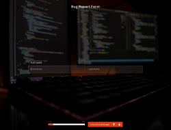 Bug Report Form Template