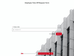 Employee Time Off Request Form Template