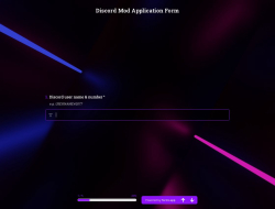 Discord Mod Application Form Template