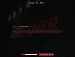 Discord Report Form Template