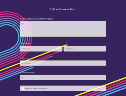 Online Consent Form