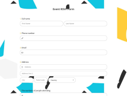 Event RSVP Form