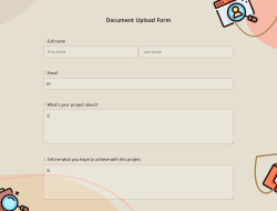 Document Upload Form