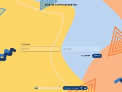 Booking Confirmation Form