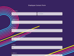 Employee Contact Form