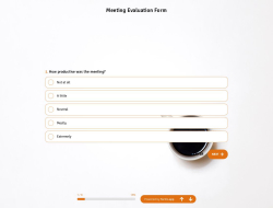 Meeting Evaluation Form