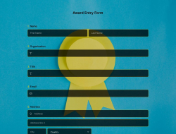 Award Entry Form