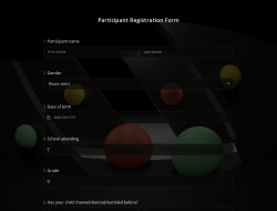 Participant Registration Form