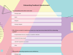 Onboarding Feedback Questionnaire