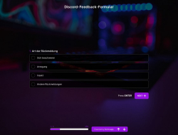Discord Feedback Form