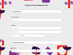 Customer Service Request Form 