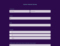 Career Interest Survey