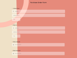 Purchase Order Form