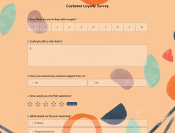 Customer Loyalty Survey
