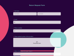 Return Request Form