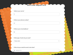 Work Order Request Form