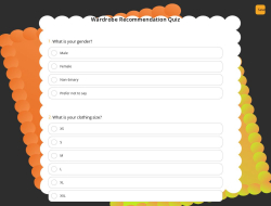 Wardrobe Recommendation Quiz