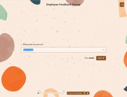 Vorlage für eine Umfrage zum Mitarbeiterfeedback