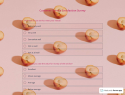 Vorlage für eine Kundenzufriedenheitsumfrage