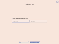 Feedback-Formularvorlage