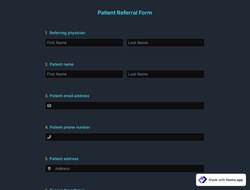 Patient Referral Form