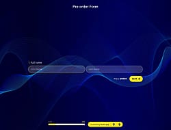 Pre-order Form Template