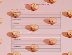Customer Service Satisfaction Survey Template
