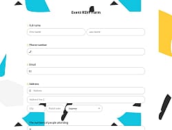Event RSVP Form