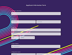 Applicant Information Form