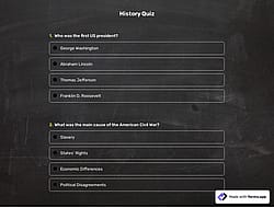 History Quiz