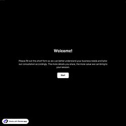 Client Consultation Form Template