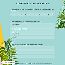Questionário de Qualidade de Vida