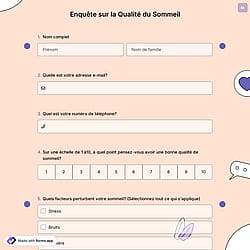 Enquête sur la Qualité du Sommeil