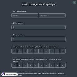 Konfliktmanagement-Fragebogen