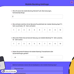 Mobile Banking Umfrage