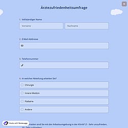 Ärztezufriedenheitsumfrage
