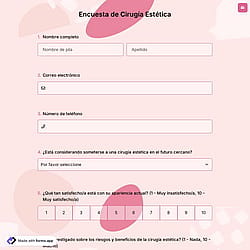 Encuesta de Cirugía Estética