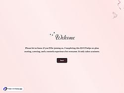 Event RSVP Form