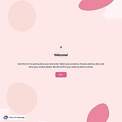 Wine Order Form