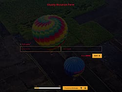 Charity Donation Form Template