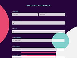 Reimbursement Request Form