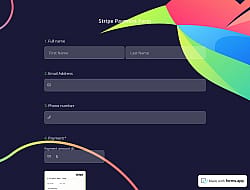 Stripe Ödeme Formu Şablonu